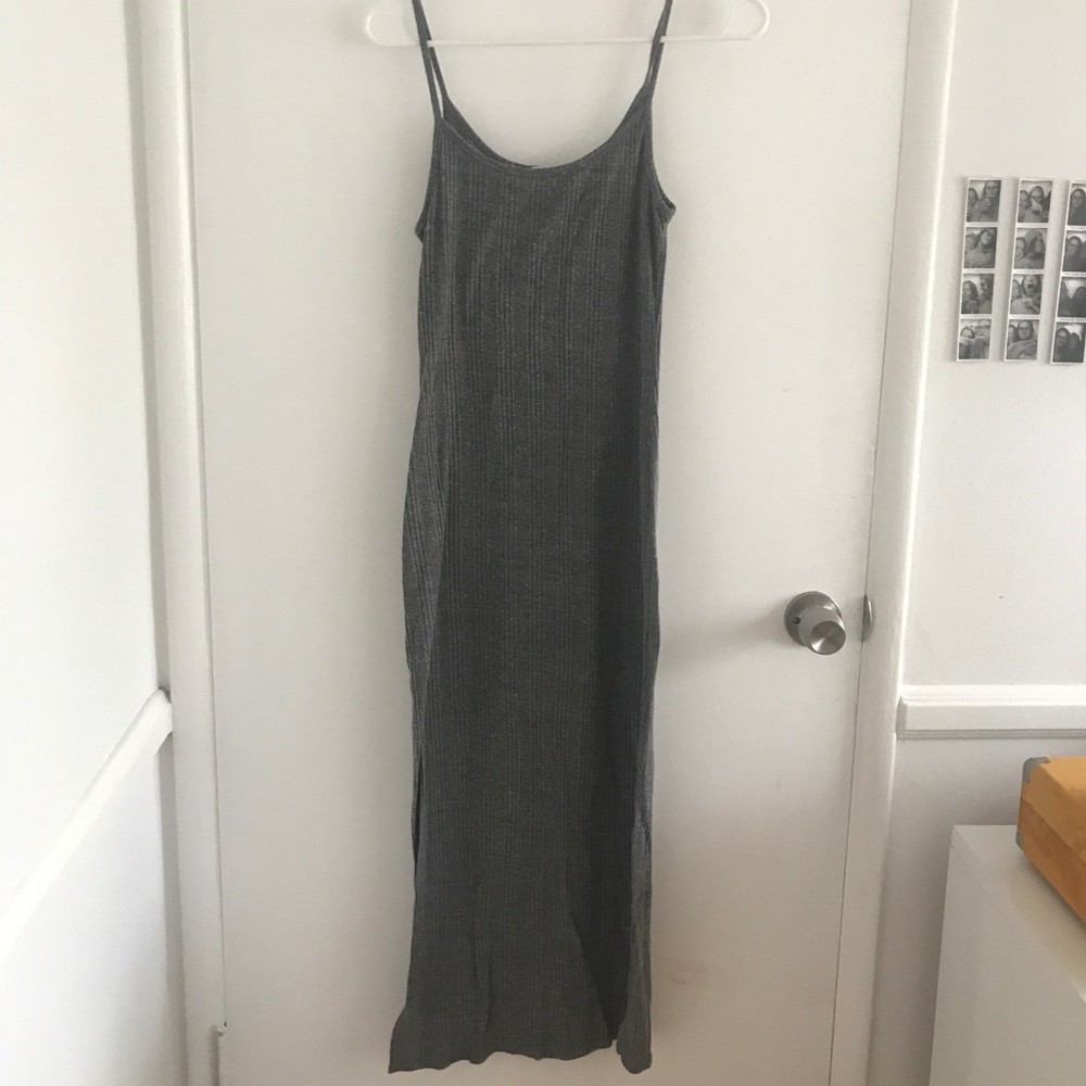 Grey Slip Dress